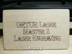 Ortur Laser Master 2-20w Machine De Découpe De Gravure + Accessoires Complets Grand Travail