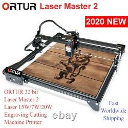 Ortur Laser Master 2 Machine De Gravure Laser De Coupe Avec La Carte Mère 32 Bits