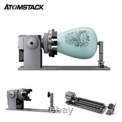 Outils de gravure et de découpe laser CNC Atomstack R1 Pro Chuck Rotary Roller Claw