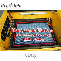 Preasion 60w Co2 Laser Gravure Machine Cutting Red-dot Position Linear Guide
