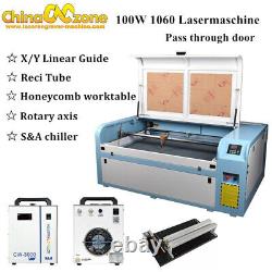 Reci 100w 1060 Machine De Gravure Laser Xy Guides Linéaires 3000w Chiller Us