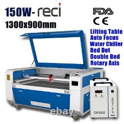Reci 150w Co2 Machine À Découper Au Laser 1390 Acrylique / Bois / Abs Graveur Laser / Cutter