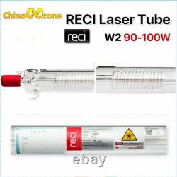 Reci Co2 W2 Tube Laser 90-100w Refroidissement D'eau Pour Machine De Découpe À Gravure Laser