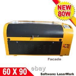 Ruida 6090 Co2 Machine De Découpe À Gravure Laser 80w Contrôleur Dsp 110v