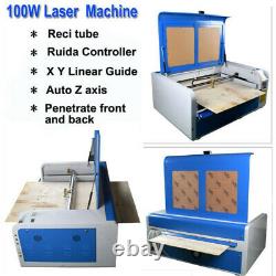 Ruida Laser Gravure Machine Dsp 100w Co2 1060 Laser Cutting Graveur Reci Tube