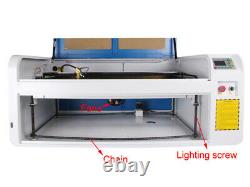 Sl-1060 100w Laser Machine Dsp Co2 Laser Gravure Découpe Avec Cw-5000 Chiller