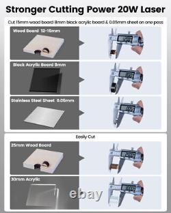 Système d'assistance à l'air pour graveur laser ENJOYWOOD 130W Diode Machine de gravure et de découpe DIY