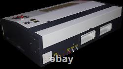 Ten-high 40w Co2 Laser Gravure Machine De Coupe 40x60cm Usb Version Standard