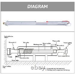 Tube Laser Omtech 100w Co2 1450mm Pour Graveur Laser 100w Co2