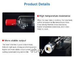 Tube laser CO2 RECI 100W-130W W4 S4 refroidi à l'eau pour machine de découpe graveur