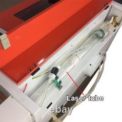 Version Améliorée Co2 40w 110/220v Laser Gravure Machine À Découper Avec Port Usb