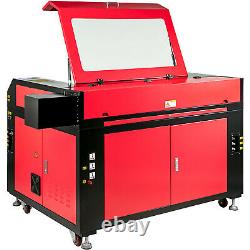 Vevor 100w Co2 Laser Gravure Machine À Découper 36x24 Avec Disque Usb Ruida Panel