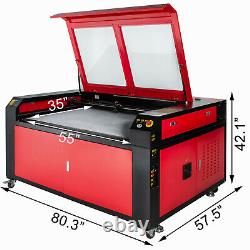 Vevor 130w Co2 Laser Graveur Cutting Machine 55x35 Disque Usb Avec Ruida Panel Us